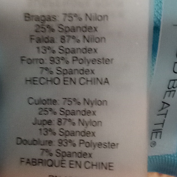 ROD BEATTIE  Beachy Party Cruise Tie Dye Size 12  turquoise-white colors B13 - Picture 11 of 11